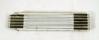 Vintage Lufkin 460 Folding Ruler 6 ' 3
