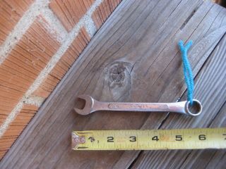 1950s Vintage S - K Forged Alloy 1/2 " Combination Wrench C - 16 X 12 Point Usa