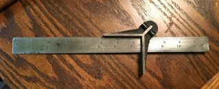 Vintage L.  S.  Starrett Parts For Square Machinists Measuring Tool