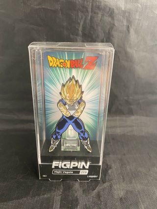 Majin Vegeta Figpin 219 Dragon Ball Z Toy Temple Hard Case Pin
