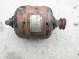 Vintage Westinghouse Dc Direct Current Electric Motor 1/4 Hp Type Cdh 115 Volt