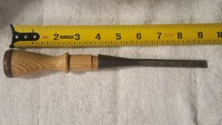 Vintage Defiance By Stanley Chisel 1/4 " Woodworking Chisel Made In Usa 4