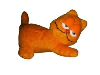 Garfield Cat Plush With Magnetic Bottom 2004 Wendys Kids Meal Toy