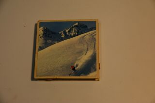 4 - Way Matchbox Custom Drawer St Moritz Switzerland Ski Resort Colored