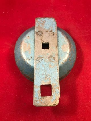 Vintage Oil Filter Wrench With Openings For 3/8 " And 1/2 " Drive