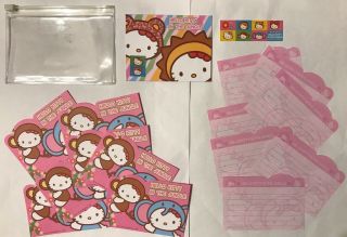 Sanrio Rare Vintage Hello Kitty In The Jungle Letter Double Side Note Papers