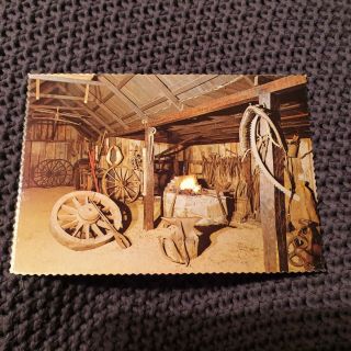 Pine Valley Hotel Blacksmith Forge,  Cooma Monaro Historical Museum Postcard