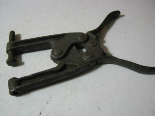 Vintage Knu Vise P - 1200 Welding Clamp Tool