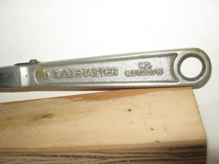 Vintage Globemaster 8” Spring Loaded Adjustable Wrench - 63720 - 8 3