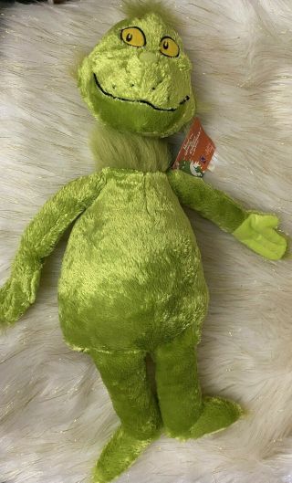Dr Seuss How The Grinch Stole Christmas Green Plush Kohls Cares For Kids 20 "