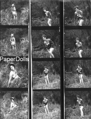 Pd24 - 137 Vintage 8x10 Contact Proof Sheet 1960 