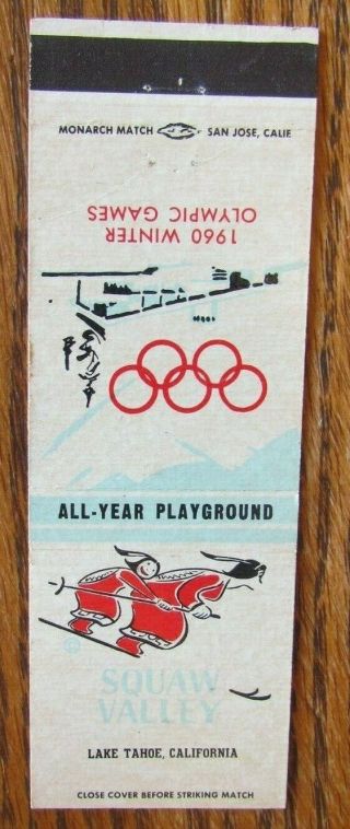 Ski Resort:squaw Valley (lake Tahoe,  California) (1960 Winter Olympic Game) - F20