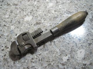 Stillson 6 " Pipe Wrench Moore Drop Forging Co.  Springfield Mass.  - - Vgc - -