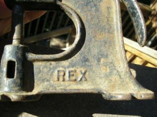 Antique Rex 27 Hand Rivet/Grommet Press 2