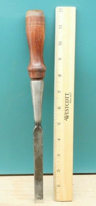 Old Woodworking Tools Vintage Ps&w 9/16 " Firmer Socket Chisel