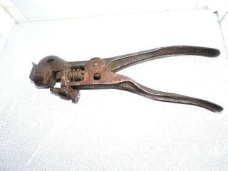 Saw Set,  Vintage Morrills Woodworkers Hand Saw Tooth Setter,  Pat.  10/24/1893
