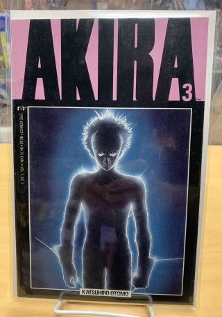 Akira 3 Katsuhiro Otomo Comic Graphic Novel 1988 Epic Comics