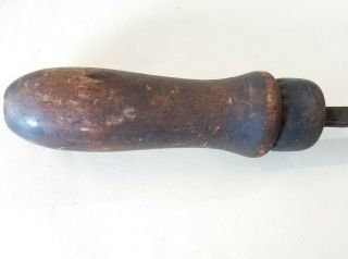Antique Copper Wood handle Soldering Tool 3