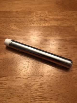 Vintage Bright Star Pocket Penlight 2 - Aa Battery Flashlight With No Package