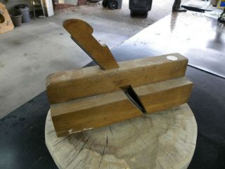 Antique Wood Molding Plane Marked A Frew