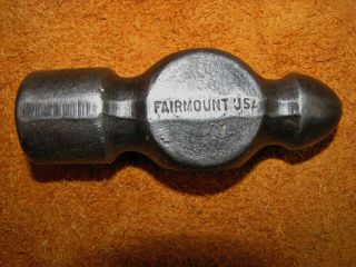 Vintage Fairmount Ball Peen,  Pein Hammer Head - 12.  8 Oz.  Made In Usa