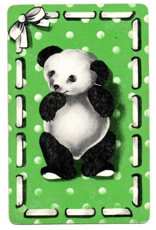 Bear Animal Swap Cards Vintage Many Playing Cards I Combine Orders