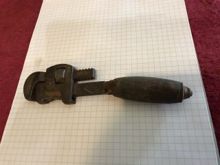 Vintage Small Pipe Wrench Made In Germany.  No.  8