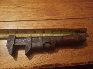 Stronghold Wrench PS & W Co USA Vintage Adjustable pipe monkey 8 