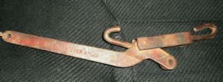 Vintage Mitie Tiny Durbin Durco St Louis Mo Chain Tightener Tool