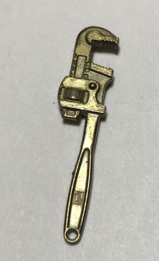 Micro Mini Tiny Small Pipe Monkey Wrench Tool Brass 2