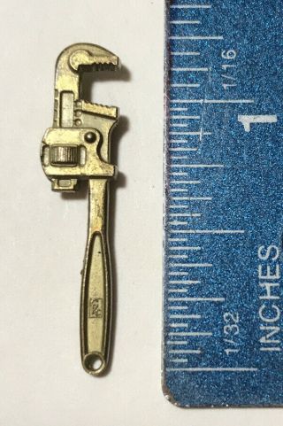 Micro Mini Tiny Small Pipe Monkey Wrench Tool Brass 3