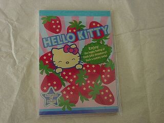 Sanrio Strawberry Hello Kitty Scented Memo Pad