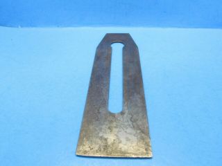 Parts - As - Is 2 " Iron Blade Cutter For Sargent Wood Plane W/ Oval Logo