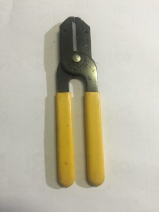 Ideal T - Stripper Wire Cutter Pliers Industries Inc.  Sycamore,  Ill.  Usa 45 - 123
