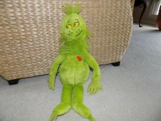 Dr Seuss " The Grinch " Plush From The Movie The Grinch,  From Kohl 