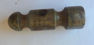 Vintage Unbranded Ball Peen Hammer Head - 7 1/2 Oz.  - No Handle