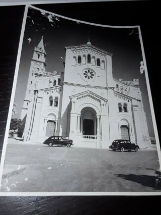 Malta Gozo Photo - Ta Pinu Church - 11.  5 Cm X 16cm