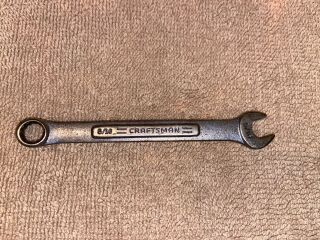 Craftsman - Va - 44691 Combination Wrench 5/16 Inch 12 Point Quality Vintage Usa