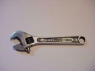 Vintage Mini Diamond Calk Horseshoe Co.  Mini 4 " Crescent Adjustable Wrench