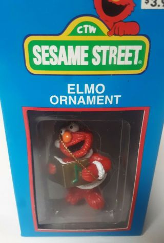 Vintage 1997 Kurt S Adler Sesame Street Elmo Christmas Ornament Kmart Exclusive