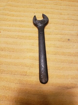 Vintage Williams No.  2 Single Open - End 19/32 Engineers Wrench