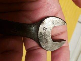 Vintage Williams No.  2 Single Open - end 19/32 Engineers Wrench 2