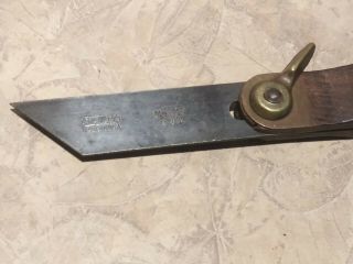 Vintage Stanley No.  25 Bevel Square Sliding T Bevel 6 Inch Made from 1936 - 1984 3