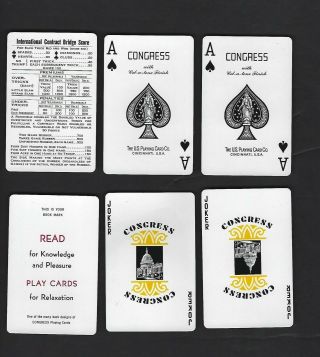 Vintage Double Deck Currier & Ives Museum of The City of York Playing Cards 2