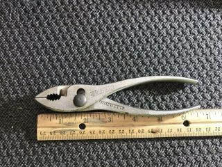 Diamond Tool 6.  5 Inch Slip Joint Pliers K36 Vintage Forged In Duluth Mn Usa