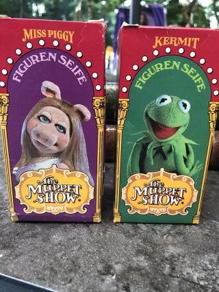 Vintage The Muppet Show Miss Piggy & Kermit Soap