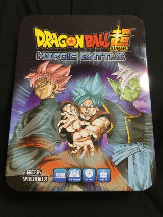 Dragon Ball Z Heroic Battle Collectible Tin Card Game