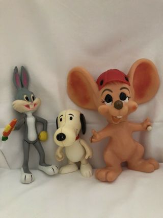 Vintage Cartoon Character Toys