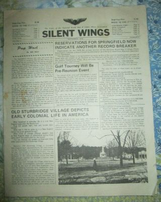 1978 Silent Wings National World War Ll Glider Pilots Association Buzz Buggy
