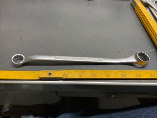 Vintage Craftsman =v= Era 5/8” X 3/4” 12 Point Double Box End Wrench Awesome
